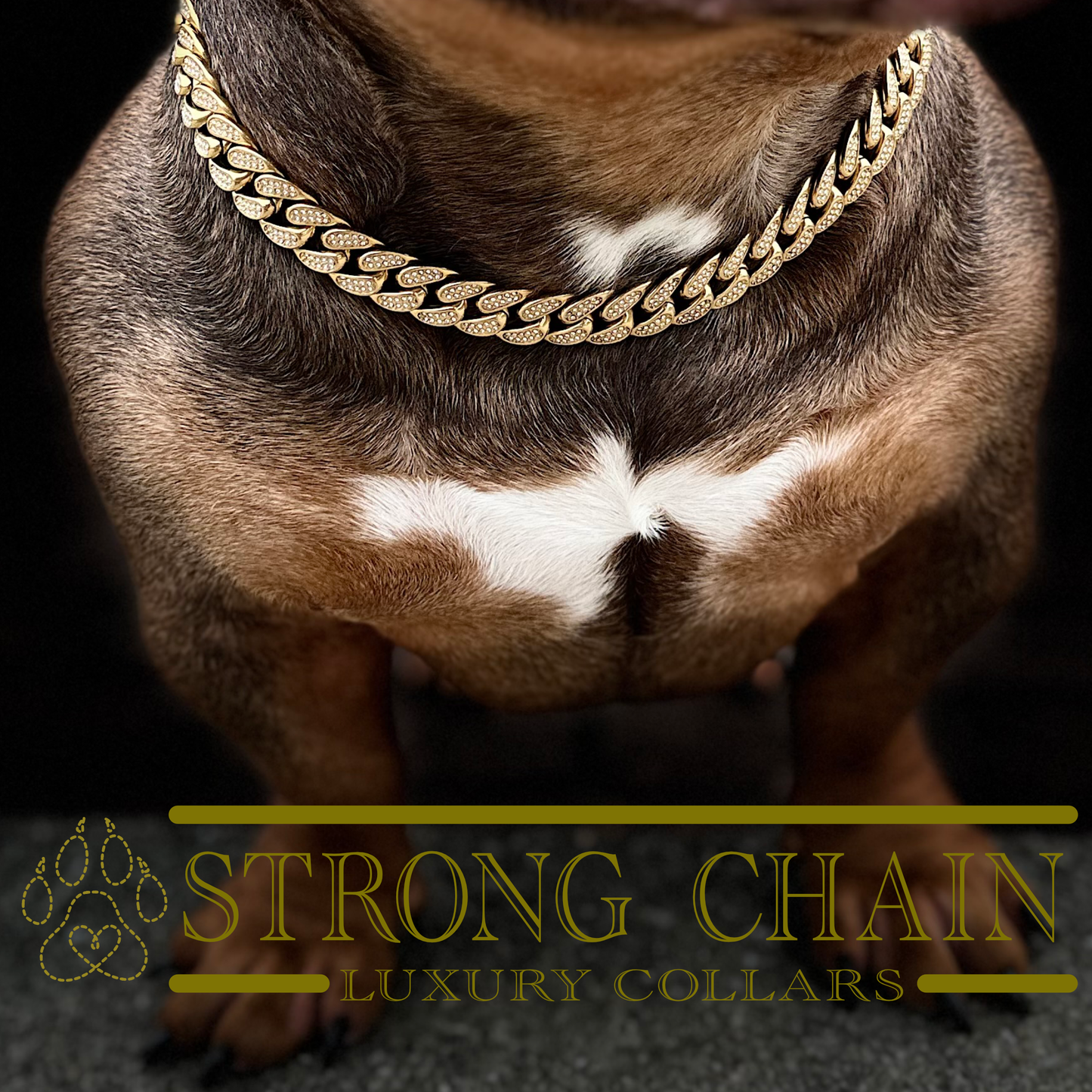 iced out cuban gold chain 16mm